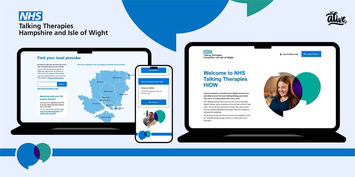 We used our digital know-how to create an accessible website for NHS Talking Therapies Hampshire, previously known as italk. The site guides people to their correct local service provider, helping them to get the support that they need! 

buff.ly/48zzRz8