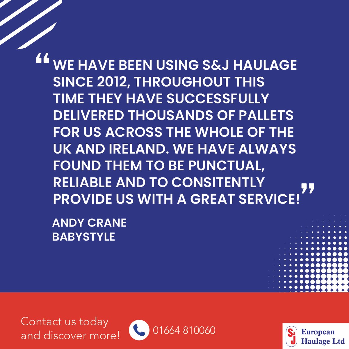🌟 Your positive feedback means a lot to us! 

Your reviews help us understand how we're doing and allows us to continuously improve. 

Thank you for your support! ✨🚚 bit.ly/3Z77i7z

#SJHaulage #Feedback #Reviews #Logistics #Haulage #Solutions