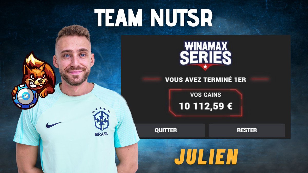 🤯 Je n’ai pas les mots tellement c’est Huge !! Nous avons 2 vainqueurs et une 5ème place avec un montant à 3 chiffres qui explose tout ! 🔥😱

💥 Boris : 111 597€
🏆 Olux : 17 300$
🏆 Julien : 10 113€