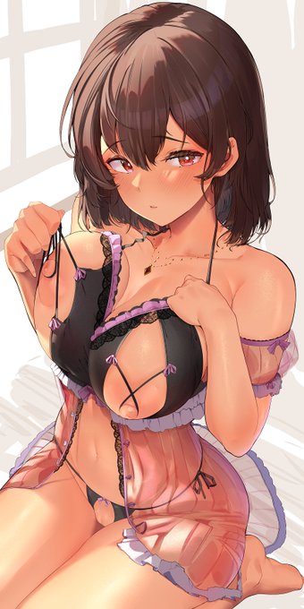 シャリーファちゃんのお誘いベビードール 