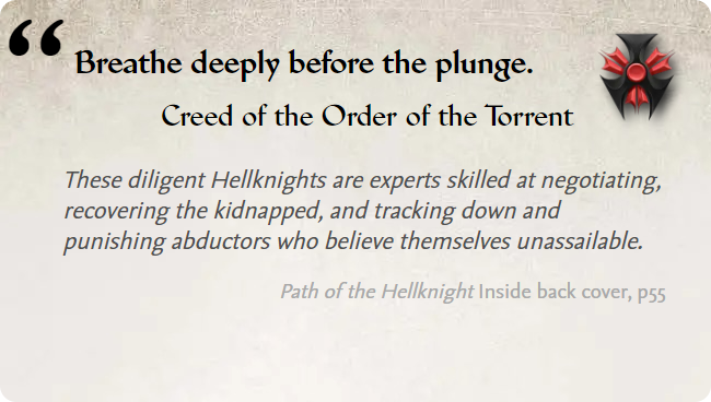GolarionToday's tweet photo. Quote: Path of the Hellknight
https://t.co/7W1MvfvMFN
#OrderOfTheTorrent #Hellknight #CitadelVaull https://t.co/vCGo8Olcu5