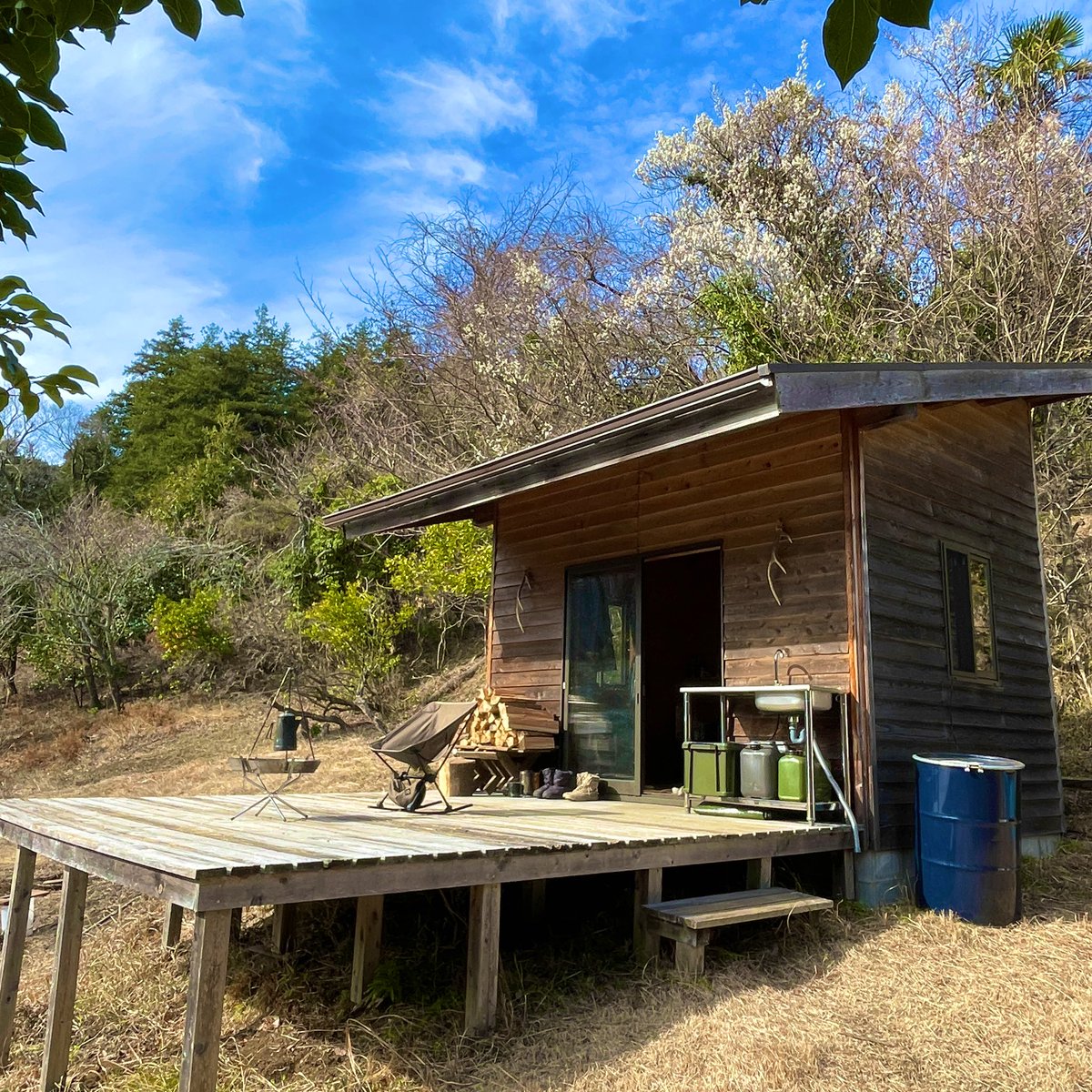 kenjiperm's tweet photo. 山小屋暮らしを始めて1カ月。
もうここに骨を埋めたい😇 https://t.co/h9yWXJMpAh