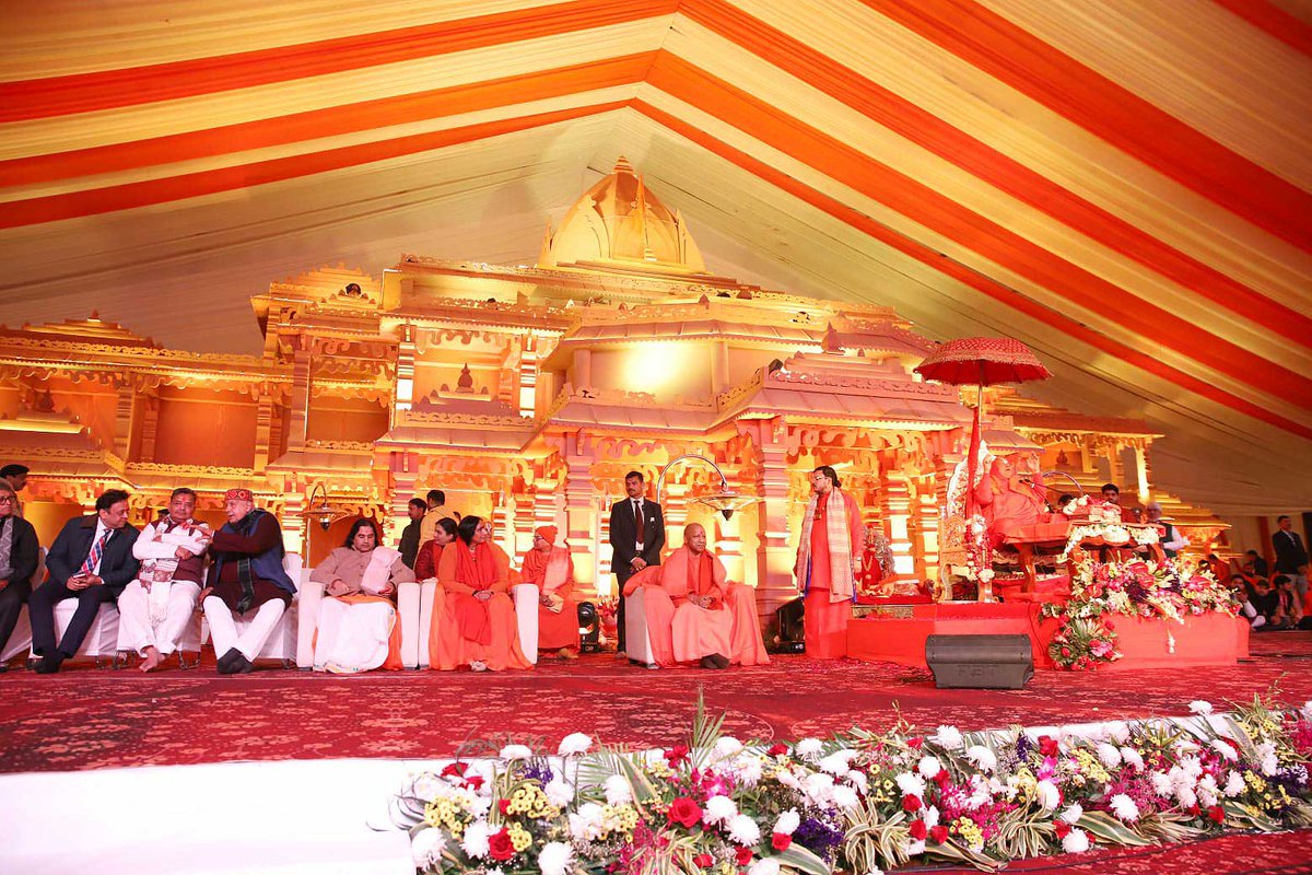 आज श्री अयोध्या धाम में जगद्गुरु रामानंदाचार्य स्वामी रामभद्राचार्य जी महाराज के 75वें जन्मदिवस के उपलक्ष्य में 14 से 22 जनवरी तक आयोजित अमृत महोत्सव में सम्मिलित होने का सौभाग्य प्राप्त हुआ। इस अवसर पर महाराज जी से भेंट कर उनका कुशल-क्षेम जाना तथा 1008 कुंडीय हनुमन् महायज्ञ में…