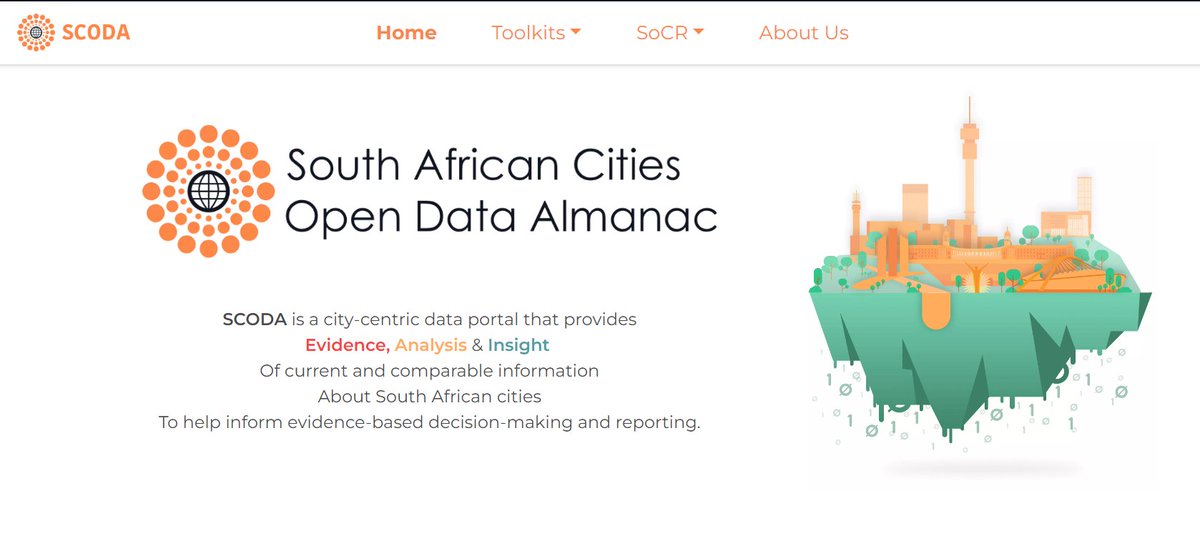 The South African Cities Open Data Almanac scoda.co.za