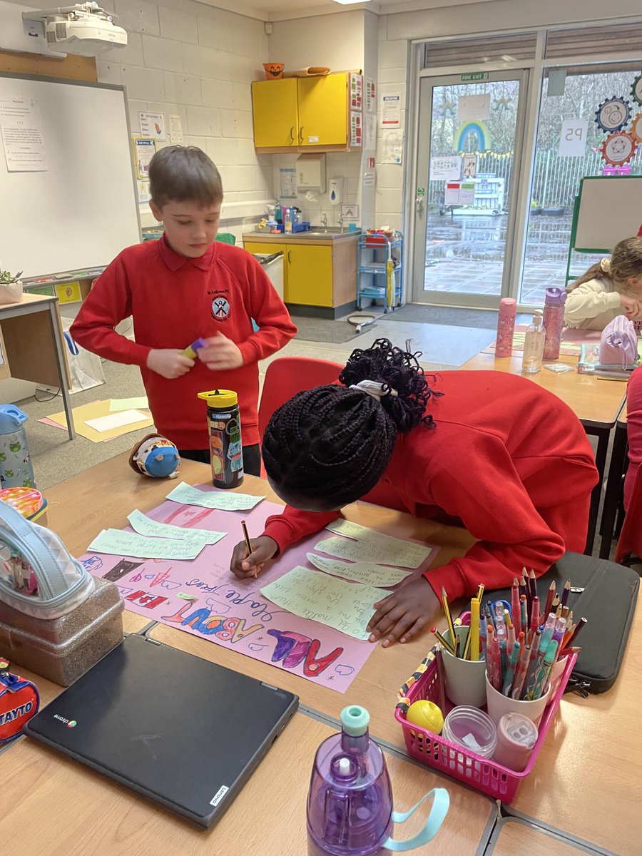 StAndrewsRCPS's tweet photo. P5 worked in small groups to independently research trees that are important in other countries, like Bodhi Trees, Hanami in Japan and Maple Trees @WoodlandTrust #green15 #ecostandrews https://t.co/BBIcblLuSM