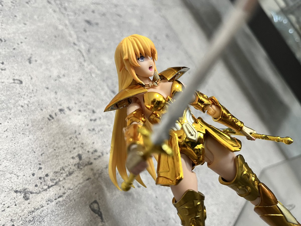 AquariusFL5_R's tweet photo. 最近どハマり中のこのシリーズで
乙女座バルゴのヴェルナで遊んで見ました！笑
#神聖契約
#HolyContract
#聖闘士聖衣神話 https://t.co/fZU8WQebJw