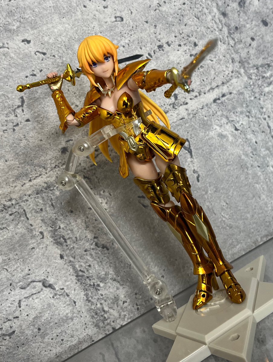 AquariusFL5_R's tweet photo. 最近どハマり中のこのシリーズで
乙女座バルゴのヴェルナで遊んで見ました！笑
#神聖契約
#HolyContract
#聖闘士聖衣神話 https://t.co/fZU8WQebJw