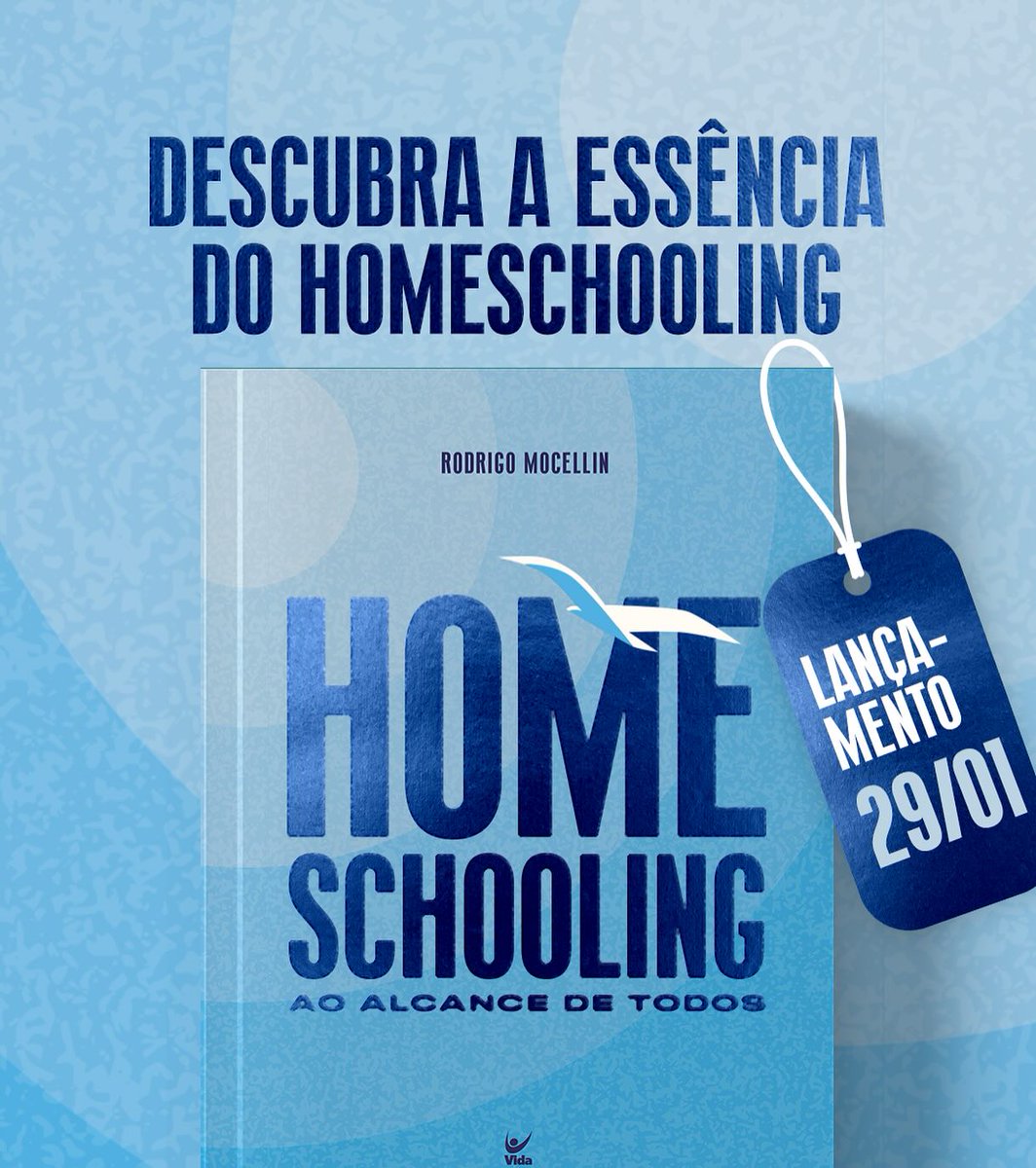 editoravida's tweet photo. 📷 Interessado em descobrir todos os benefícios da educação em casa? Estamos lançando um livro que certamente será um guia esclarecedor para essa jornada!
Quer saber mais? Marque o dia 29/01/24 na sua agenda e embarque conosco nessa jornada.
📷 #homeschool #homescooling https://t.co/kES9gUp8P8
