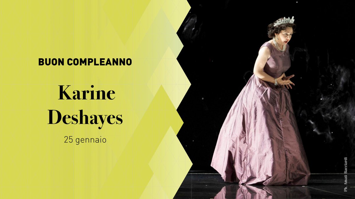 Rof_Pesaro's tweet photo. 🥳 Buon compleanno a Karine Deshayes!
Il mezzosoprano ha cantato per la prima volta al #ROF2020 in un concerto ed è stata Elisabetta al #ROF2021.
Quest'anno tornerà al Festival come Madama Cortese nel Viaggio a Reims che chiuderà il #ROF2024.
#NatiOggi #BornToday https://t.co/zbr9ioA0cN