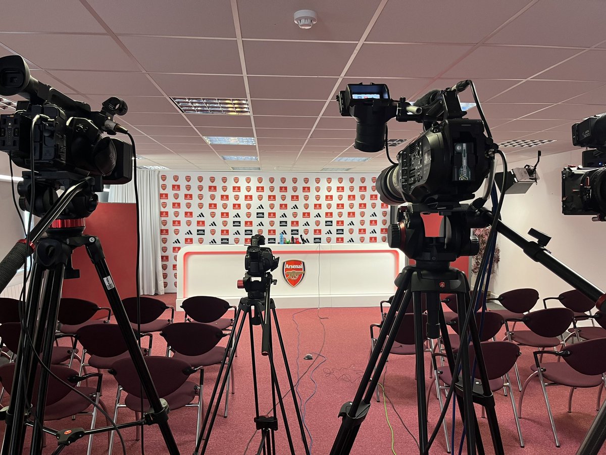 At London Colney - Mikel Arteta due up at 1.30pm.