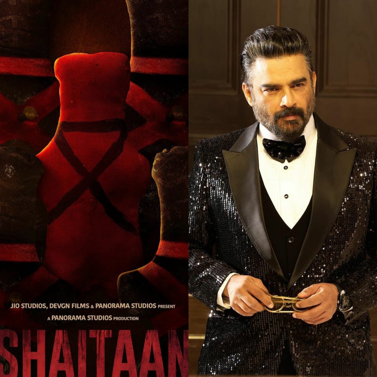 Anjali Tandale (@anjalitandale18) on Twitter photo Brace yourselves! <a href="/ActorMadhavan/">Ranganathan Madhavan</a> drops the first poster of #Shaitan, the much-anticipated supernatural thriller starring <a href="/ajaydevgn/">Ajay Devgn</a> and #Jyothika🌌🕵️♂️ #MaddyIsBack Brace yourselves! <a href="/ActorMadhavan/">Ranganathan Madhavan</a> drops the first poster of #Shaitan, the much-anticipated supernatural thriller starring <a href="/ajaydevgn/">Ajay Devgn</a> and #Jyothika🌌🕵️♂️ #MaddyIsBack