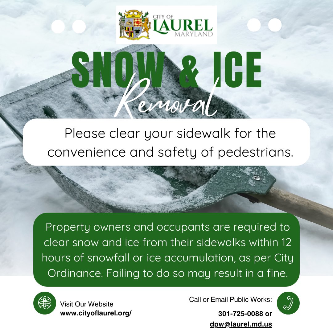 City of Laurel MD tweet media