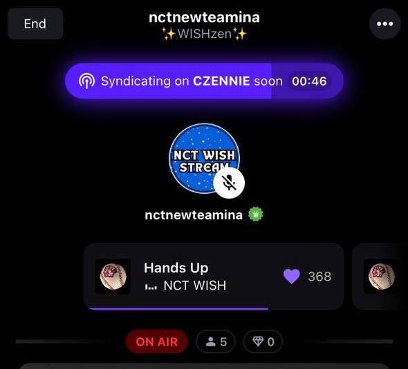 We back ON AIR again!!♫₊˚.🎧 ✩｡

Lets come and join us before it ends!💃🏼
Find us here: stationhead.com/nctnewteamina

#NCTNEWTEAM_HandsUp
#NCTNEWTEAM_WeGo 
#NCTNEWTEAM @NCT_newteam