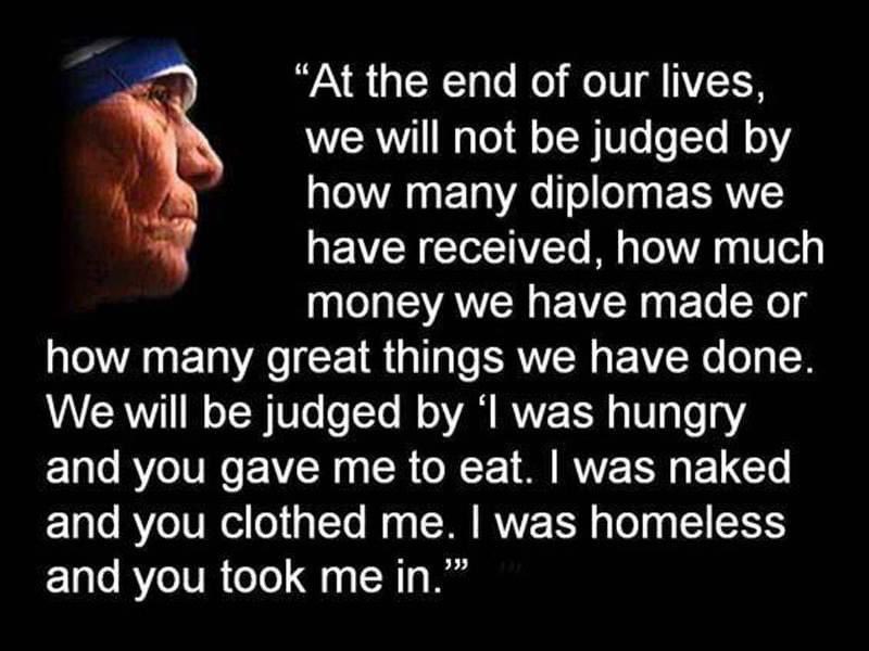 They will know we are Christians by our love!

Let us gather our prayers today for the respect and dignity of all persons from the moment of conception until a natural death.