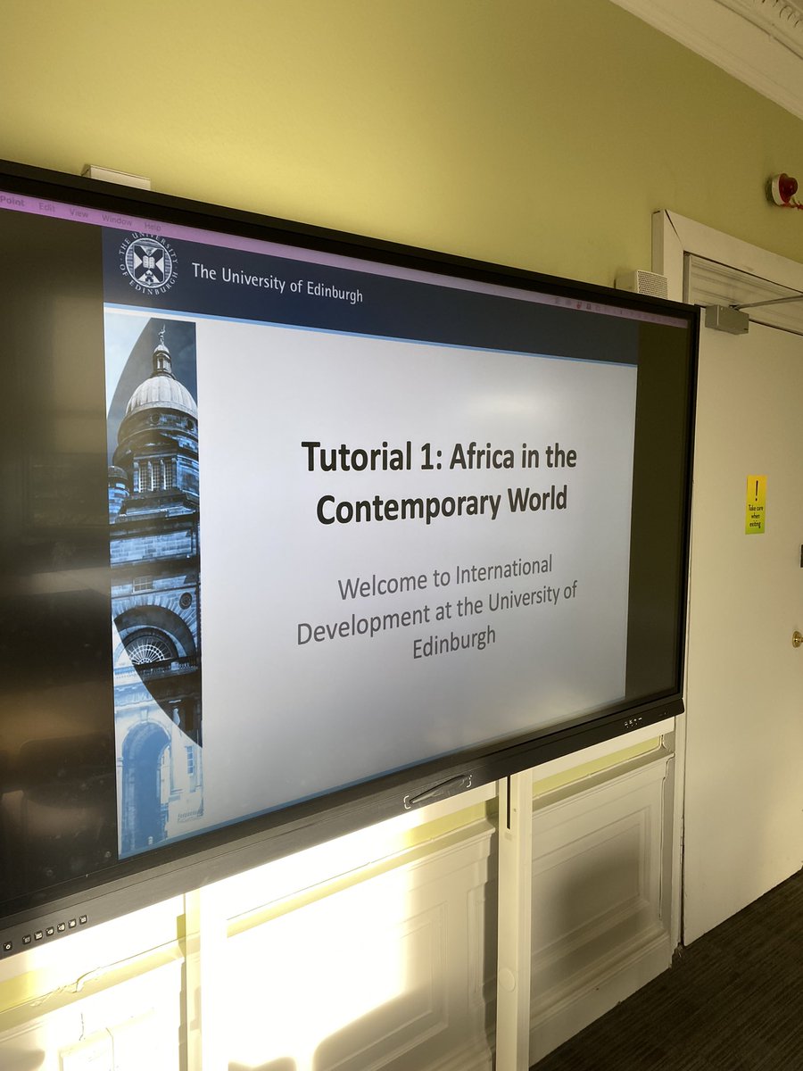 Alex Maxwell (@alexmaxwell8) on Twitter photo Lovely to be back tutoring students again <a href="/africanstudies/">CAS Edinburgh</a> <a href="/EdinburghUni/">The University of Edinburgh</a> This module in particular is fascinating👌🏽 Lovely to be back tutoring students again <a href="/africanstudies/">CAS Edinburgh</a> <a href="/EdinburghUni/">The University of Edinburgh</a> This module in particular is fascinating👌🏽