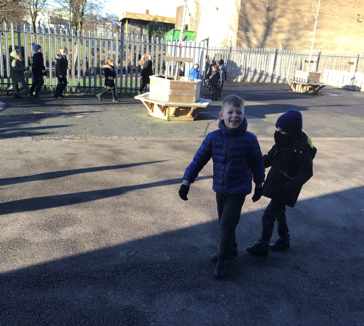 This week we introduced the 'Low Moor Move More Challenge'. Pupils and staff in years 2, 4 &amp; 6 completed a set number of laps of the school site. It was a great way to boost our well-being by going outdoors and exercising more. Next week, years 1, 3 &amp; 5 will join in too.