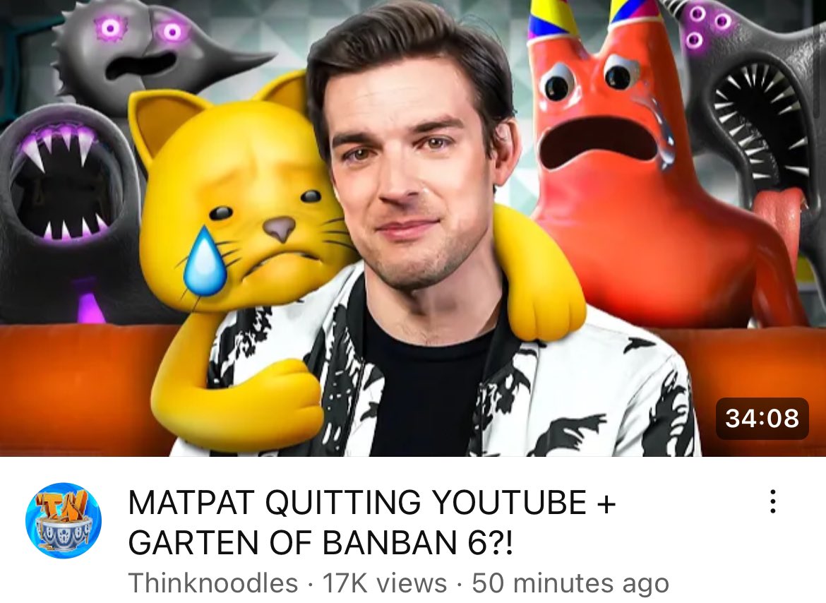 I like how it couldn’t be two separate videos