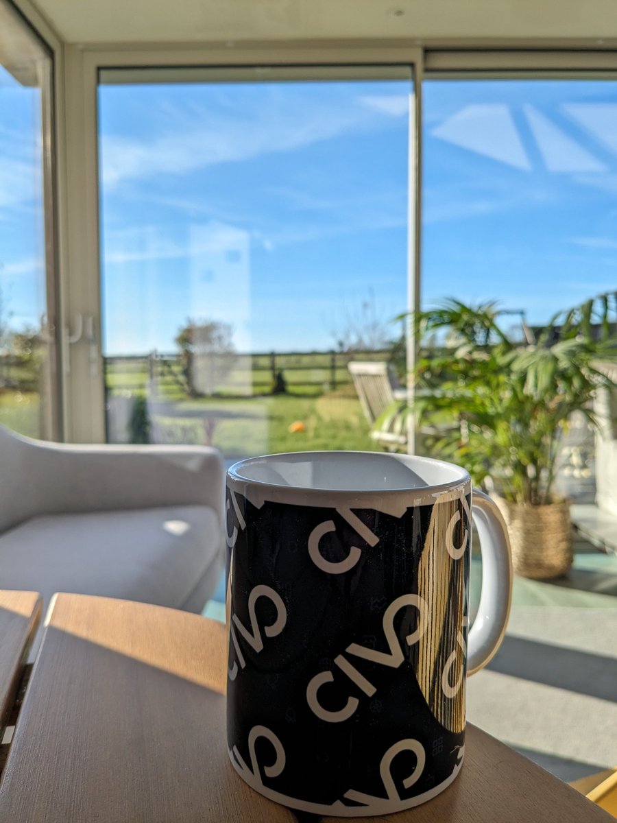 keithhubner's tweet image. Lovely day, lovely new mug #civocloud @CivoCloud