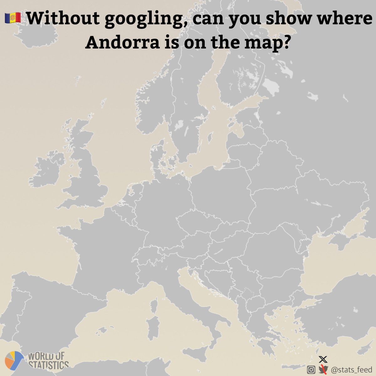🇦🇩 without googling, can you show where Andorra is on the map?