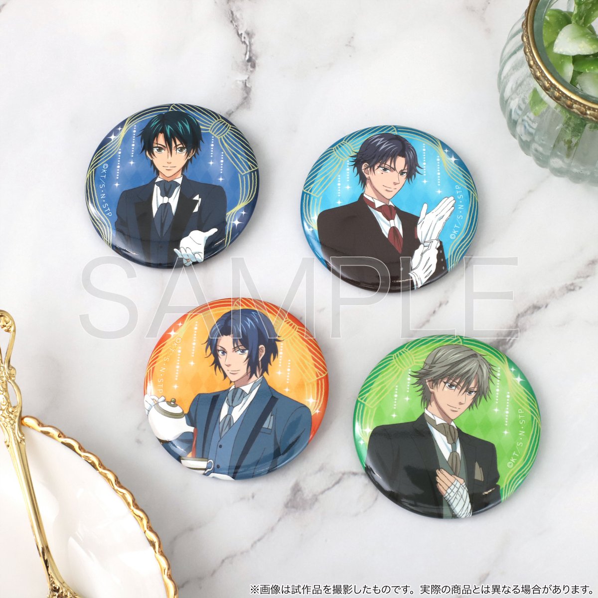 テニプリスト 2023 WINTER 幸村精市 テニスの王子様 缶バッジ テニプリ