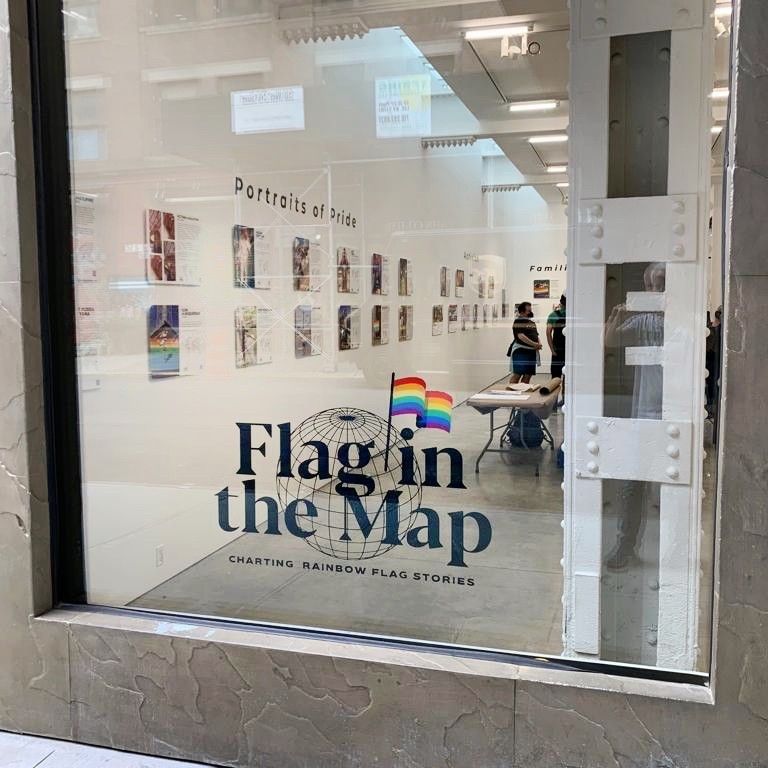 out_report's tweet photo. 🏳️‍🌈 Host the change! Elevate your space with our globally acclaimed #FlagInTheMap Project, in partnership with the Gilbert Baker Foundation. Now available for #exhibition in your community. Contact us to book these stunning placards 🖼️

More info 👉 https://t.co/9inmPLyQyu https://t.co/Sdaa3xpLtb