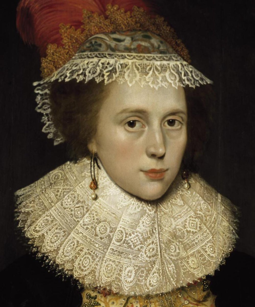 OldPortraiture's tweet photo. Died #OnThisDay in 1636: Netherlandish painter active in England #MarcusGheeraerts the Younger (ca. 1561/2-1636)
Portrait of Margaret Layton, ca. 1620
#Gheeraerts #Gerards #Geerards https://t.co/hFcL7Yc6Sz