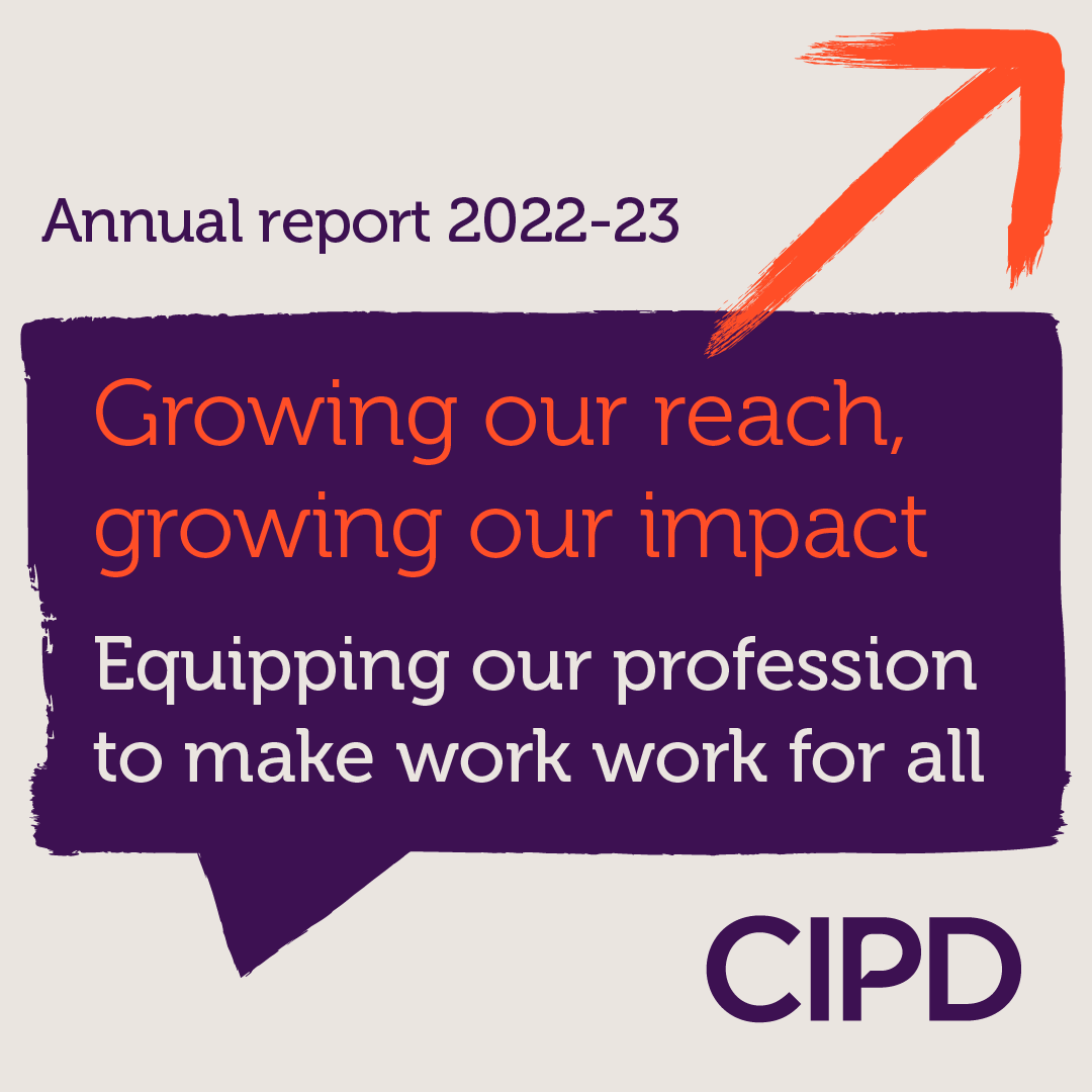 The CIPD annual report is now available to view 📚 The report covers the year ending 30 June 2023. Take a look to see how we've shared more good practice across the profession and increased our impact to champion better work and working lives 🌍. ➡️ow.ly/lQCu50Qsqwf