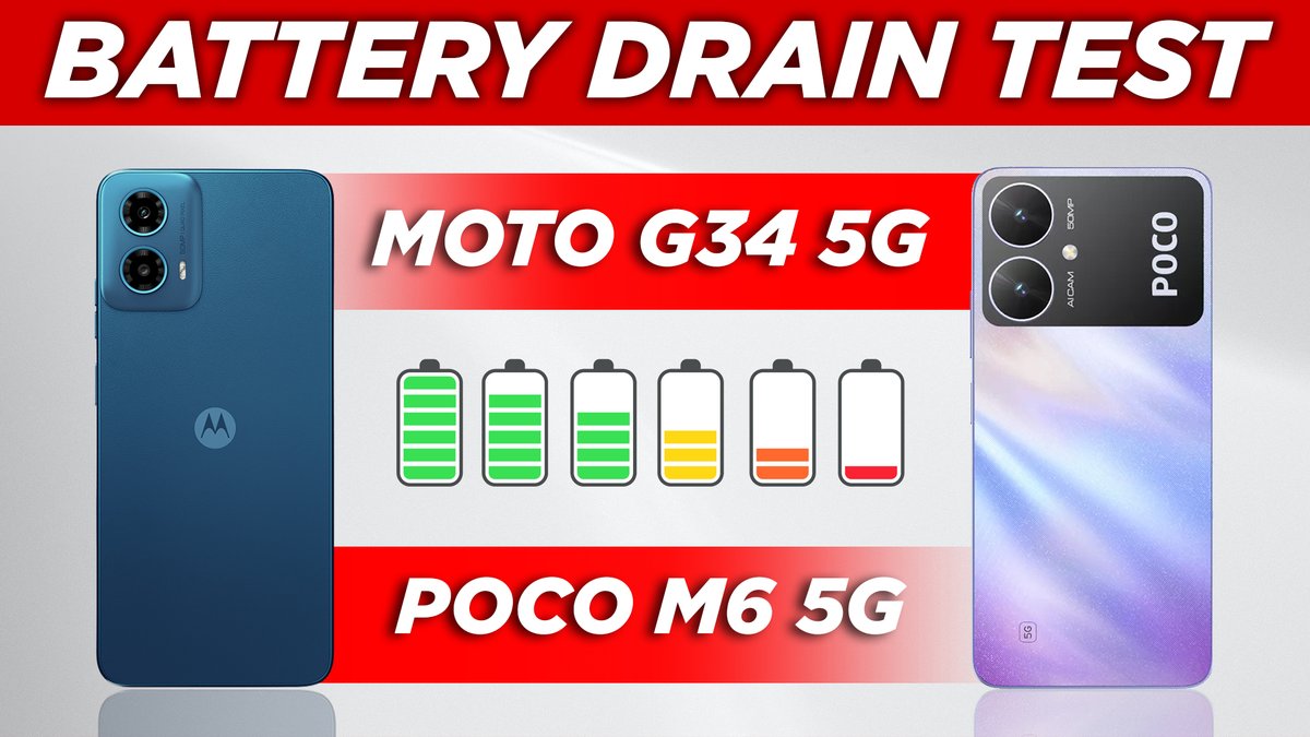 fiibertech's tweet photo. Moto G34 5G vs Poco M6 5G | Battery test, Display test, Benchmarks, Performance, Gaming🔥
.
🔗 https://t.co/eCigzA3FQz
.
#motog34 #pocom65g #batterycomparison https://t.co/oW0UNhQB1b