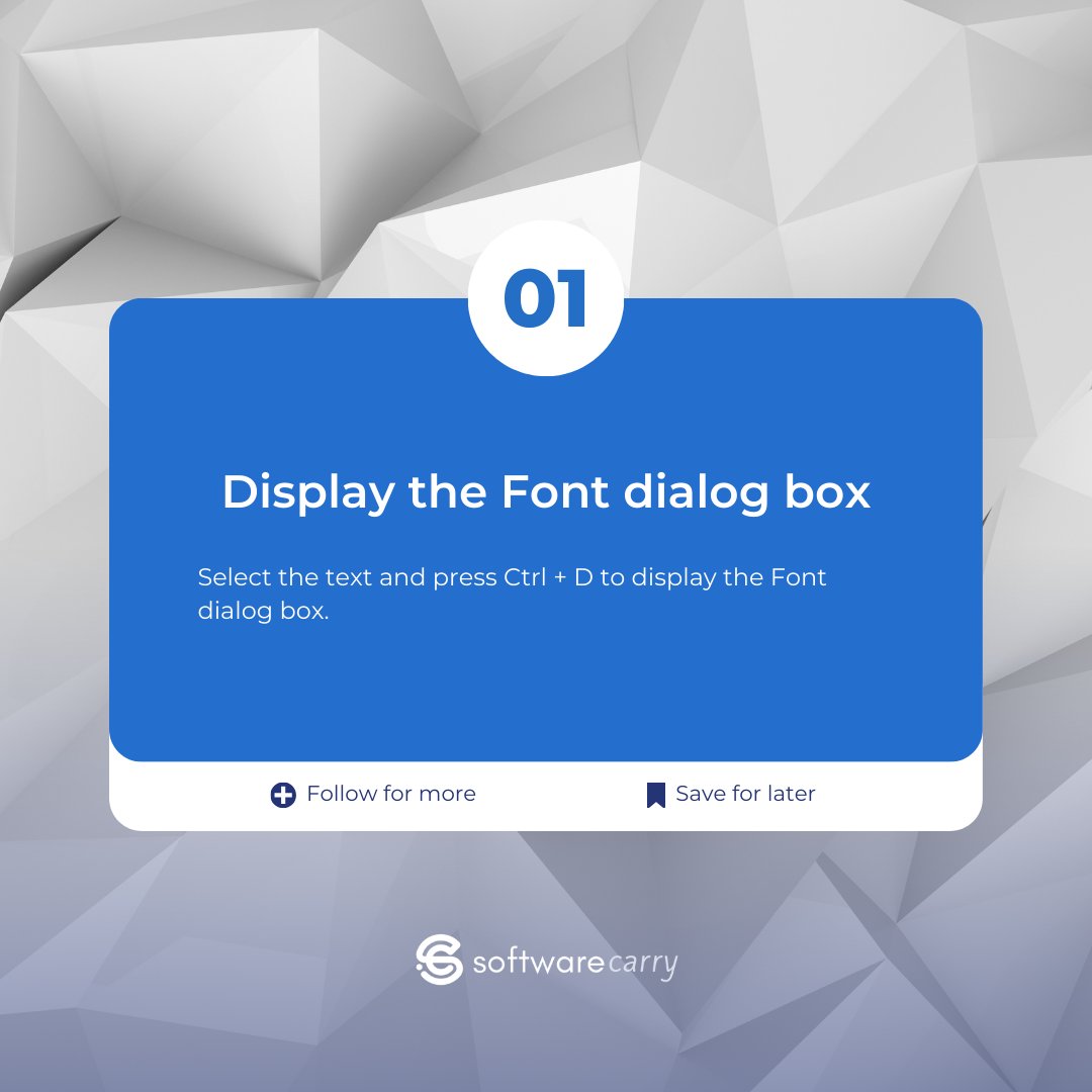 softwarecarry's tweet image. 𝟱 𝗠𝗶𝗰𝗿𝗼𝘀𝗼𝗳𝘁 𝗪𝗼𝗿𝗱 𝗦𝗵𝗼𝗿𝘁𝗰𝘂𝘁𝘀 𝗳𝗼𝗿 𝗙𝗼𝗿𝗺𝗮𝘁𝘁𝗶𝗻𝗴 𝗪𝗼𝗿𝗱! 𝗙𝗼𝗿𝗺𝗮𝘁𝘁𝗶𝗻𝗴 𝘀𝗸𝗶𝗹𝗹 𝗮𝘁 𝘆𝗼𝘂𝗿 𝗳𝗶𝗻𝗴𝗲𝗿𝘁𝗶𝗽𝘀.

Swipe right 👉

#microsoftwindows #formattingword # shortcuts #software #tech #microsoftoffice  #softwarecarry #tips