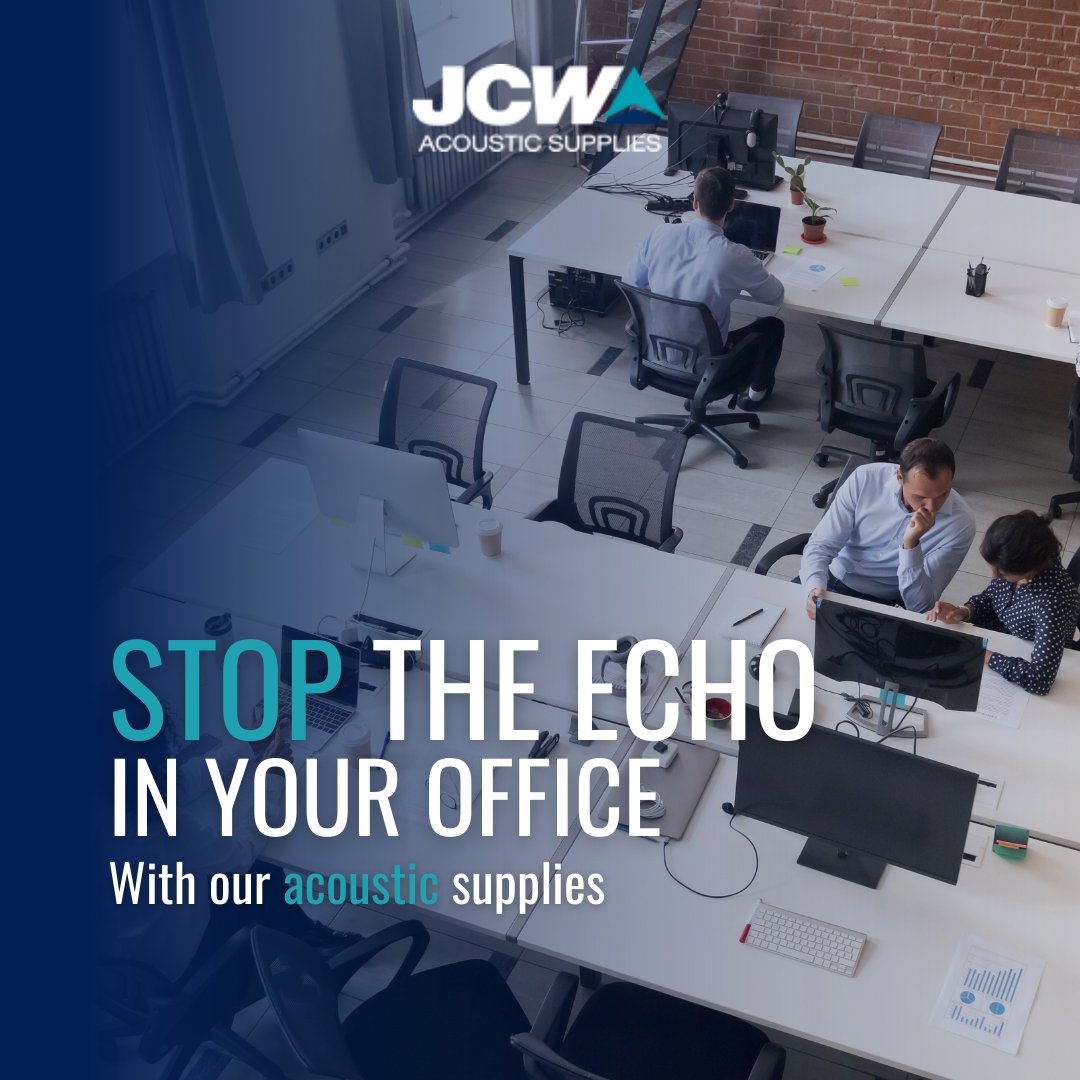 At JCW Acoustic Supplies, we provide tailored solutions to stop the noise in its tracks. 

Explore our range at acoustic-supplies.com and find the silent solution for your workspace. 

#OfficeAcoustics #NoiseReduction #SoundproofingSolutions