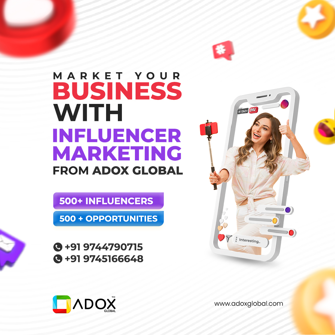 Explore endless possibilities to boost up your business with the impact of influencer marketing with Adox Global.

500+ Influencers | 500+ Opportunities
.
.
#adoxglobal #InfluencerMarketing #Collaboration #InfluencerCollaboration #BrandPartnership #BrandCollaboration