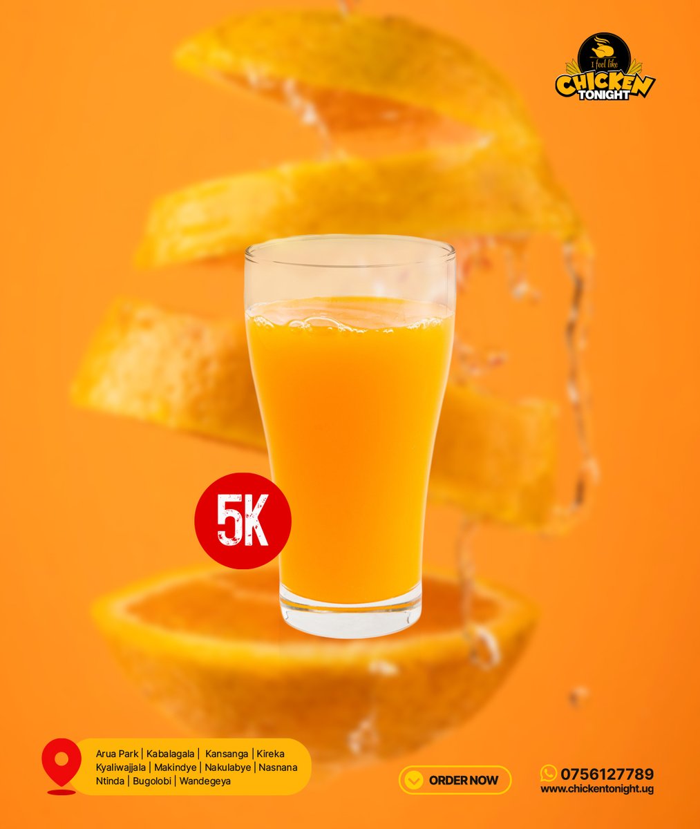 Chicken2nite_Ug's tweet image. End your Friday on a refreshing note with a glass of our freshly squeezed juice.🤤🥤

#FullFeelingFeast 
#FullfeelingFlavours #FeastModeOn #FlavorfulNewYear #FlavorsOf2024