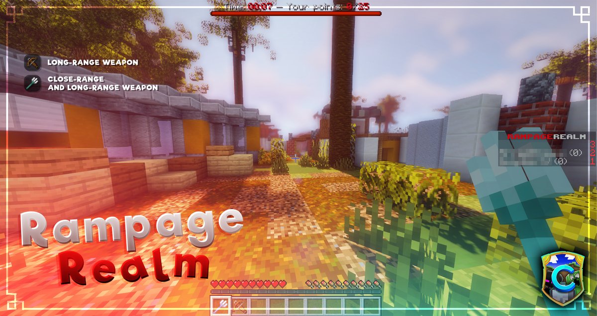 Exciting and always different!🤪

Today we are introducing our new game mode: RampageRealm!⚔️ Where does the opponent come from? Always be alert and keep an eye on your surroundings!👀 Otherwise it may be too late!

Support #CLAYMC with❤️and 🔁