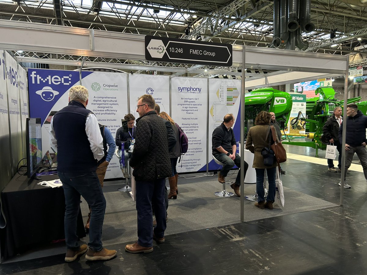 FmecGroup's tweet photo. Lamma 2024 ✅ 

A big thank you to you all for visiting us at Lamma and we look forward to seeing you at the next event! Make sure to keep an eye on our social media’s for upcoming announcements! 

#fmec #fmecgroup #lamma #lamma24 #agtech #agriculture #farming https://t.co/s6R3LueOHs
