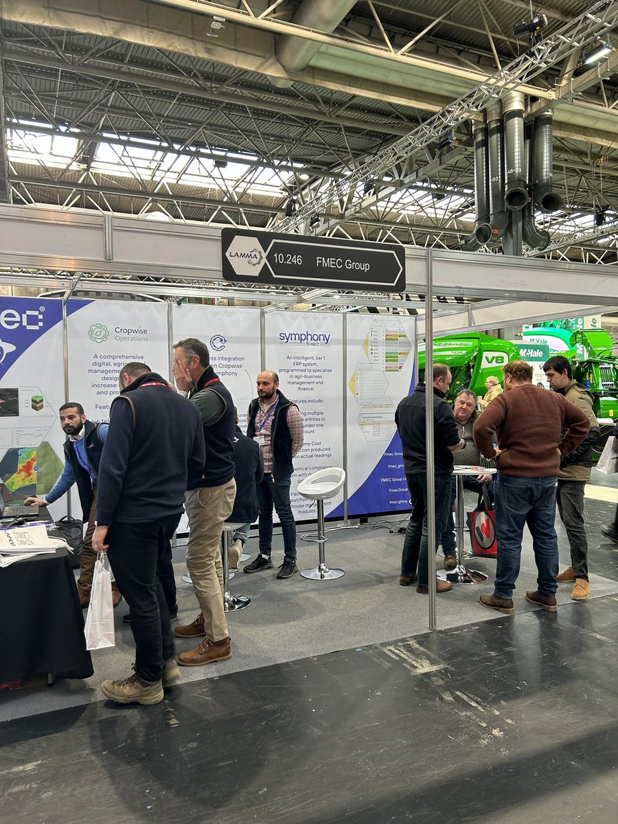 FmecGroup's tweet photo. Lamma 2024 ✅ 

A big thank you to you all for visiting us at Lamma and we look forward to seeing you at the next event! Make sure to keep an eye on our social media’s for upcoming announcements! 

#fmec #fmecgroup #lamma #lamma24 #agtech #agriculture #farming https://t.co/s6R3LueOHs