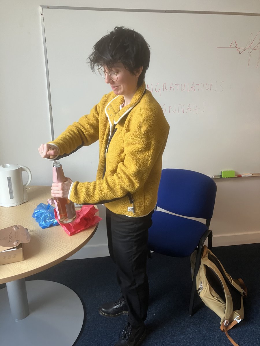 Janet Lovett (@spinlovett) on Twitter photo Congratulations to Hannah, or more correctly Dr Russell! Thank you very much to her examiners <a href="/EmRichards_EPR/">Emma Richards</a> and <a href="/JuanVarelaVega/">Juan Varela</a>. Congratulations to Hannah, or more correctly Dr Russell! Thank you very much to her examiners <a href="/EmRichards_EPR/">Emma Richards</a> and <a href="/JuanVarelaVega/">Juan Varela</a>.
