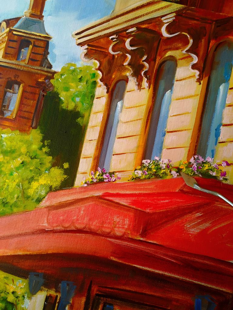Рабочий процесс. Половина зимы позади, хочется весны и ярких красок. 
#картинаназаказ
#картинаподзаказ
#купитькартину
#заказатькартину
#минск
#художник
#пейзаж
#белорусскийпейзаж
#художникминск
#художникмосква
#достопримечательностиминск
#подароккупить
‌