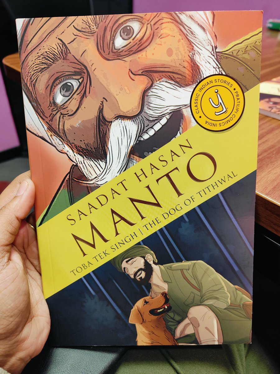 sahradayi's tweet photo. Immensely proud of the  @WestlandBooks and @TeamPratilipi comics for their work. I am a huge fan of graphic novels. And, this is extraordinary!
To read Premchand and Manto in graphic novel is ❤️ https://t.co/JR64pk0viP