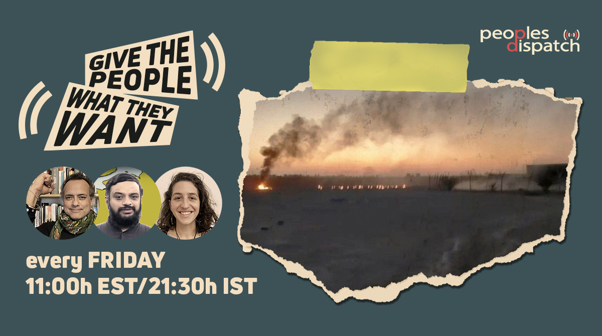 Don't miss the latest episode with @vijayprashad, @ZoPepperC and @Prasanth_r — your inside scoop on last week's top stories. Tune in now for the sharpest analysis on recent global developments! 👉 youtube.com/live/7RZw3m07-…