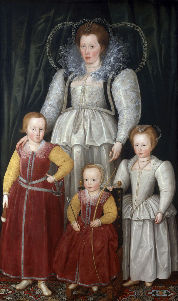OldPortraiture's tweet photo. Died #OnThisDay in 1636: Netherlandish painter active in England #MarcusGheeraerts the Younger (ca. 1561/2-1636)
Portrait of Anne Hopton, Lady Pope (1561-1625) and her children, 1596
#Gheeraerts #Gerards #Geerards #ChildrenInArt https://t.co/Ypb1D2bAiy