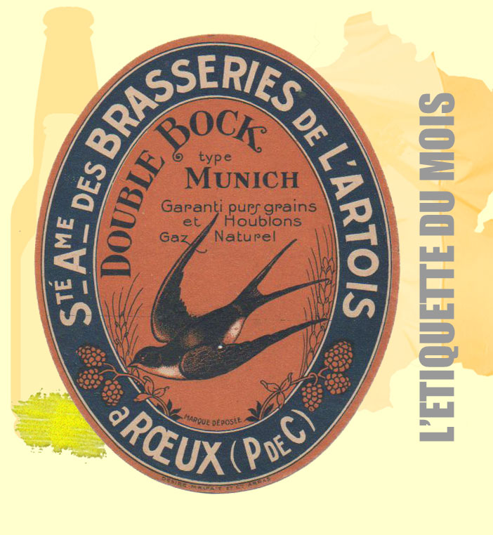 L'étiquette du mois de janvier :
ancienne étiquette des Brasseries de l'Artois - Roeux (62), imprimerie : Désiré Malfait &amp; Cie - Arras
beuhbababeercollection.com/bierpage/franc…
#bière #étiquettes #collection #brasseries #artois #imprimerie #malfait #arras #roeux #pasdecalais #munich #hirondelle