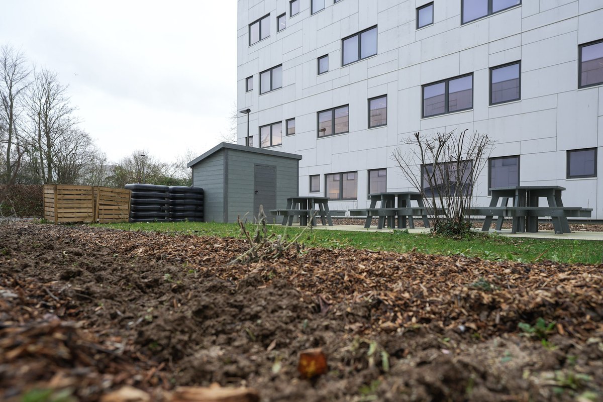 #développementdurable 🌱 | Le #campus 5 se met au vert !
Depuis la rentrée universitaire 2023, un jardin partagé a fait son apparition sur le campus 5, au PFRS. 
Une initiative étudiante qui a pu voir le jour grâce à la #CVEC ! 👏
ℹ Plus d'infos : unicaen.fr/le-campus-5-se…