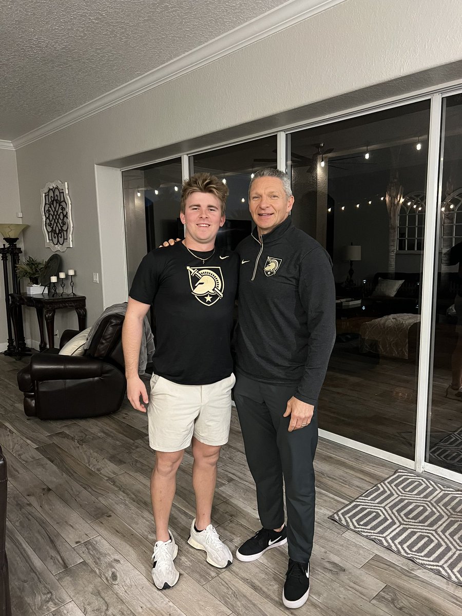 Big thanks to @CoachJeffMonken for coming to Tampa for a home visit! Can’t wait to get up there! GO ARMY 🏴‍☠️ #BEATnavy @thatchercoach @Coach_Worley @CoachDDixon