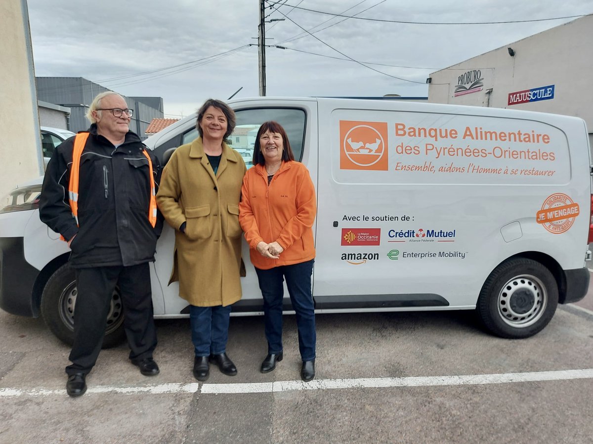 Agneslangevine's tweet image. En @Occitanie nous restons mobilisés pour soutenir les associations de solidarité alimentaire et faire face à la hausse du prix des caddies cumulée à la baisse des dons. Un grand 🙌 a l'équipe de la Banque alimentaire #Perpignan 
#Bienmangerpourtous