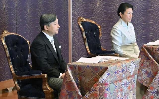 COnassis's tweet image. On January 11, 2024, Japan's Emperor Naruhito, Empress Masako, Princess Aiko, Crown Prince Fumihito, Crown Princess Kiko, Princess Kako and other Imperial family members attended the first ceremony of Imperial New Year's Lectures 2024, at the Imperial Palace in Tokyo.