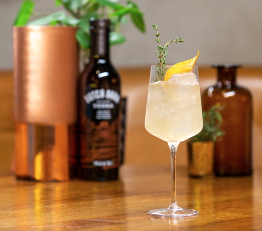 In 2023, we were approached by @DutchBarnVodka_  to create a selection of unique cocktails, using their  own Dutch Barn Vodka, which is made at the <a href="/EllersFarmD/">Ellers Farm Distillery | Certified B Corp®</a>  in York.

We were so pleased with the cocktails, <a href="/rickygervais/">Ricky Gervais</a>  give us a nudge if you’d like a personal tasting.