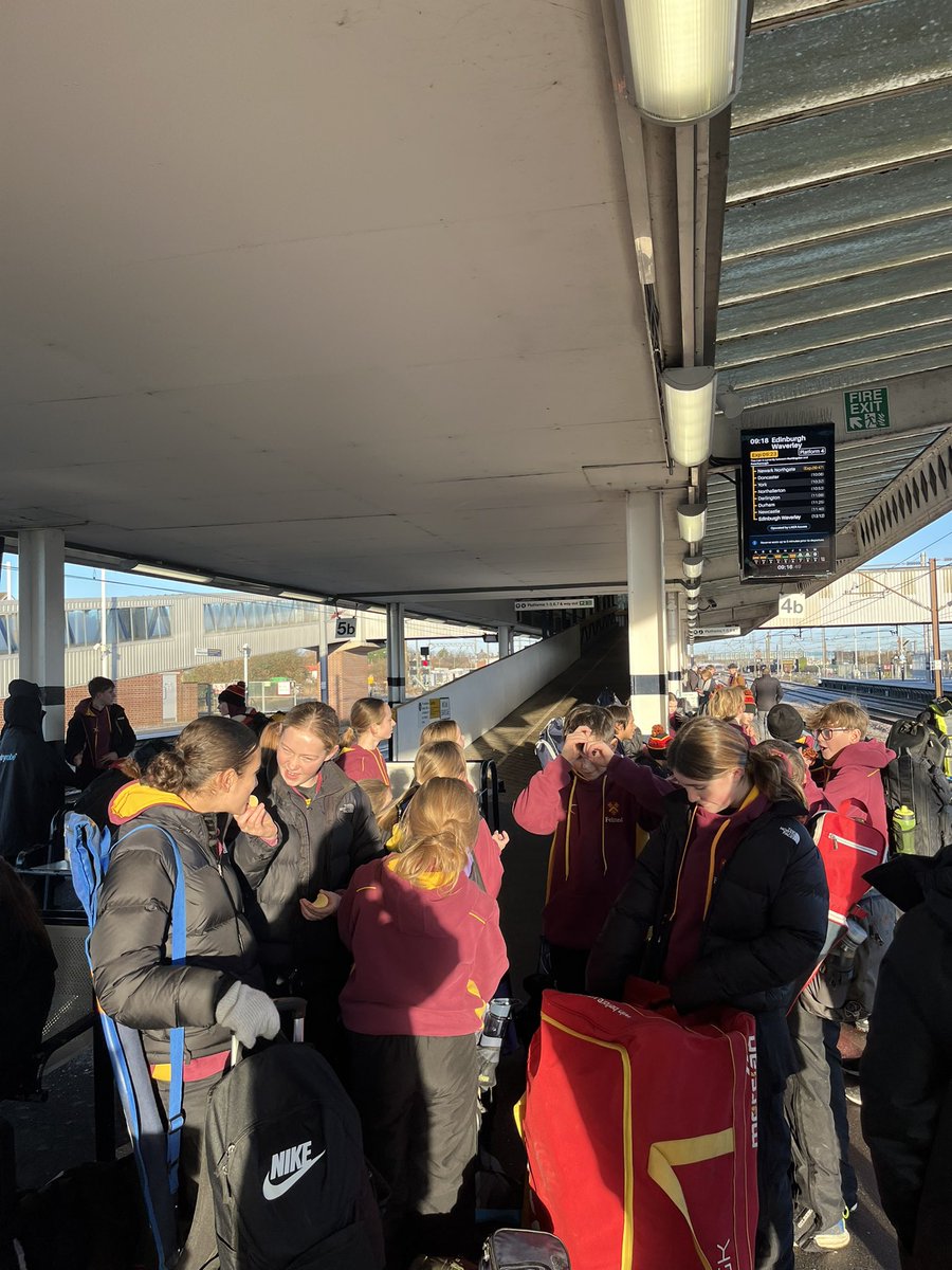 felstedprep's tweet photo. We have arrived in Edinburgh with Hockey Tour 2024 https://t.co/aHeE4mloPA