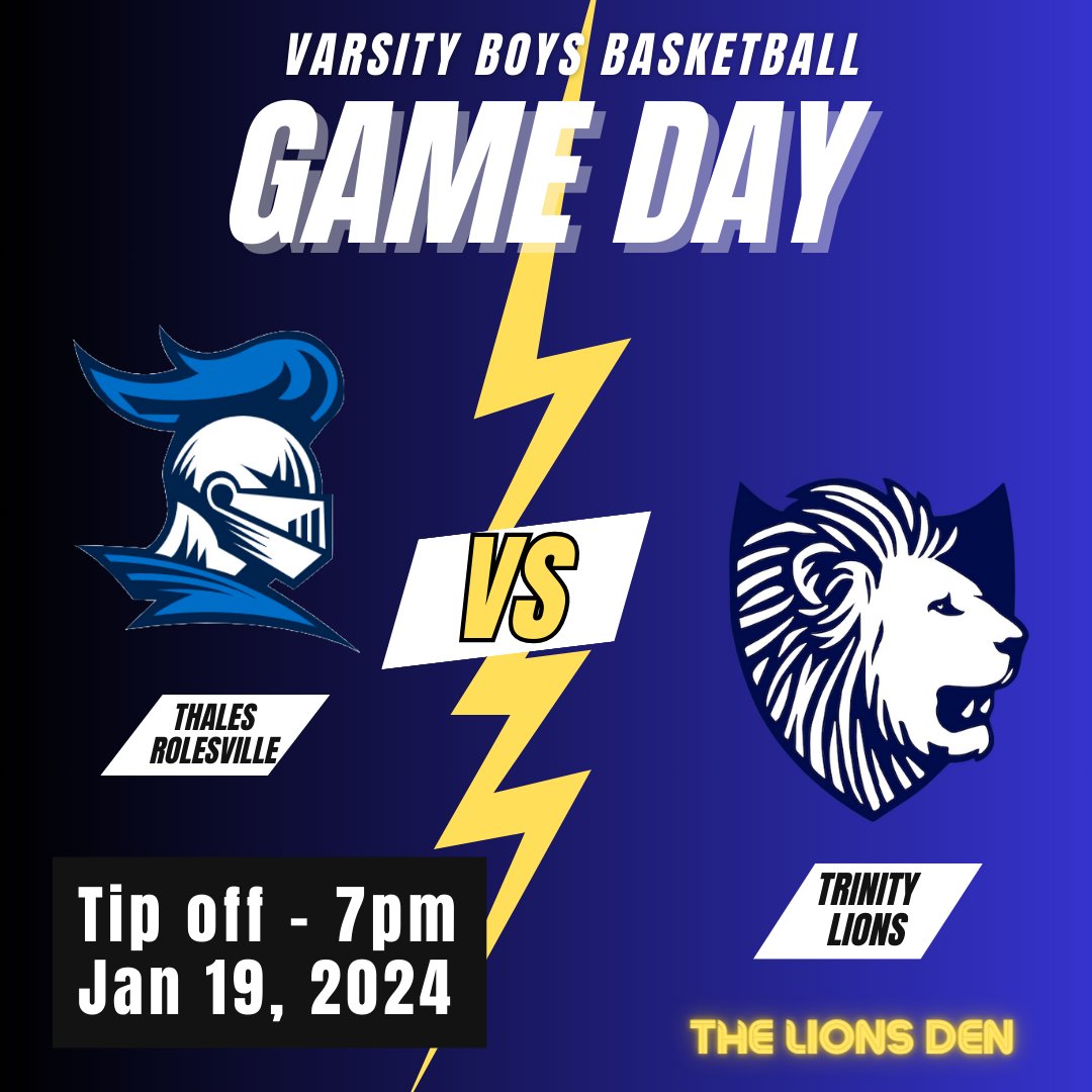 Coach Verdes (@coachverdes) on Twitter photo Going to be a great night for basketball as the @tsdchhoops Lions take on the <a href="/TAR_Knights/">Thales Rolesville</a> ! Going to be a great night for basketball as the @tsdchhoops Lions take on the <a href="/TAR_Knights/">Thales Rolesville</a> !