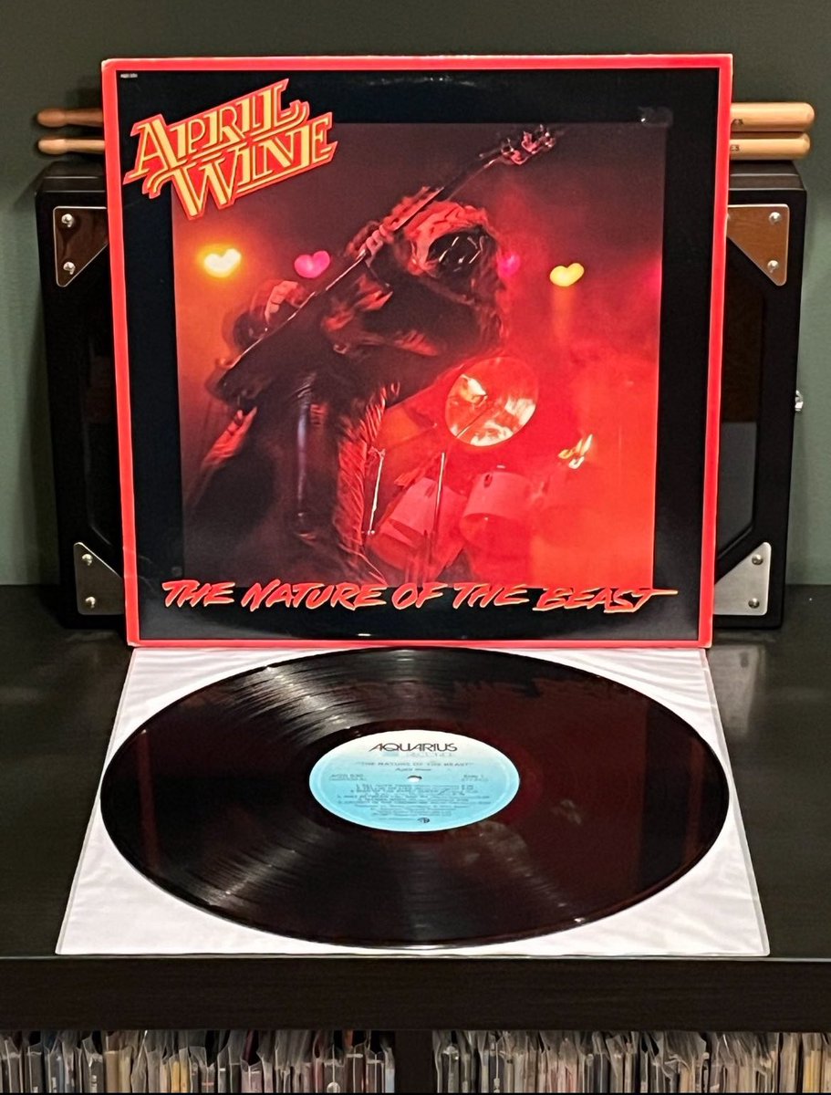 April Wine released their 9th studio album “The Nature Of The Beast” January 19, 1981. #AprilWine