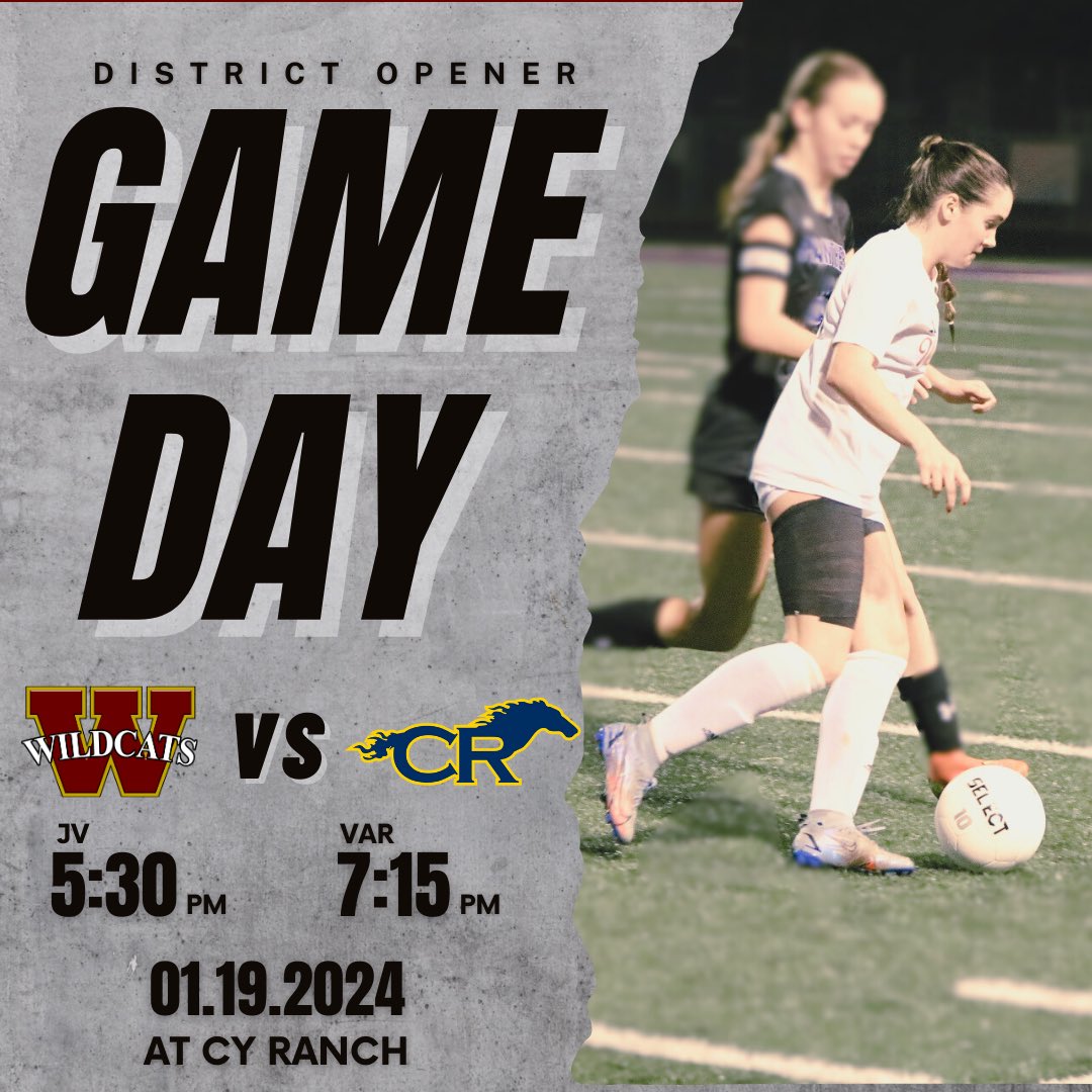 CyWoodsSoccer's tweet photo. District begins today!! Let’s goooo! 😤 https://t.co/3a1X8Jb92V